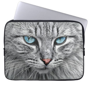 Katzen-Gesicht Fractal Design-10682 Laptopschutzhülle