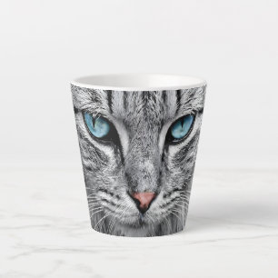 Katzen-Gesicht Fractal Design-10682 Milchtasse