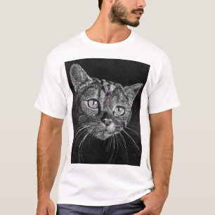 Katzen-Gesicht mein Highschool Zeichnen T-Shirt