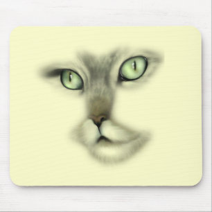 Katzen-Gesicht Mousepad