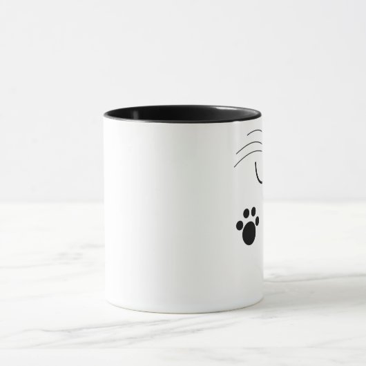 Katzen-Gesichts-Tasse Tasse (Zentrum)