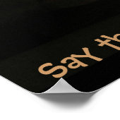 Katzen-Geständnisse Poster (Ecke)