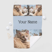 Katzen Golfhandtuch (Insitu)