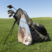 Katzen Golfhandtuch (Gras)
