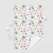 Katzen Golfhandtuch (Insitu)