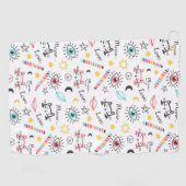 Katzen Golfhandtuch (Horizontal)