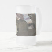 KATZEN GRIECHENLANDS MATTGLAS BIERGLAS (VorderseiteRechts)