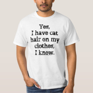 Katzen-Haar-Bewusstsein T-Shirt