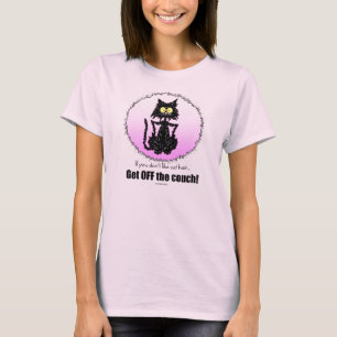 Katzen-Haar-… Geschenke für Katzen-Liebhaber T-Shirt