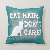 Katzen-Haar, interessieren sich nicht! Kissen