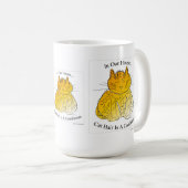 Katzen-Haar ist eine Würze - Tasse (VorderseiteRechts)