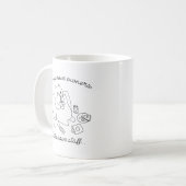Katzen haben Personal Kaffeetasse (Vorderseite Links)