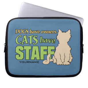 KATZEN HABEN personalisierte Laptop-Ärmel Laptopschutzhülle