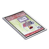 Katzen-Hacker-Notizbuch Notizblock (Rechte Seite)