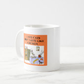 Katzen-Hasserentwurf Kaffeetasse (Vorderseite Links)