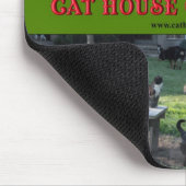 Katzen-Haus auf den Königen Mousepads (Ecke)