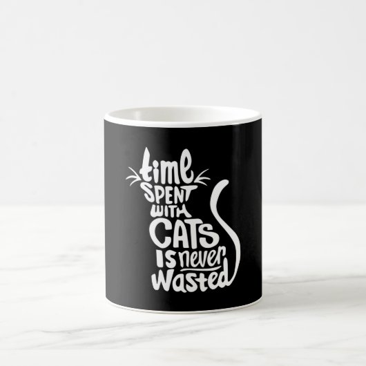 Katzen Hauskatze Katze Lover Kitten Niedliches Son Kaffeetasse (Mittel)
