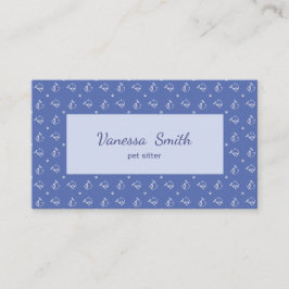 Katzen-Haustier-Tier-Entwurf Visitenkarte