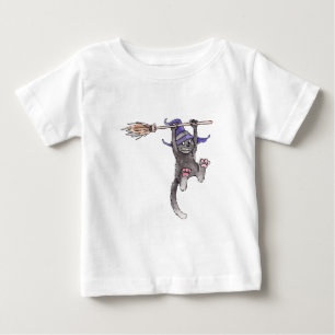 Katzen-Hexe-Säuglings-T - Shirt