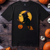 Katzen-Hexenhut-Kürbis-Halloween