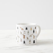 Katzen-Hintern, Crazy Cat Lady, Kitten-Hintern, lu Espressotasse (Vorderseite Rechts)