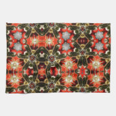 Katzen-Hintern-Kaleidoskop Geschirrtuch (Horizontal)