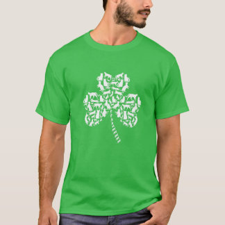 Katzen-Hund-Liebhaber St. Patrick's Day Welpen-Kos T-Shirt