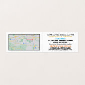 Katzen & Hunde, Adoption des Haustieres Visitenkarten (Innenseite Aufgefaltet)