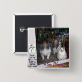 Katzen & Hunde Button (Vorne & Hinten)