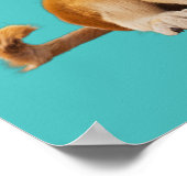 Katzen & Hunde machen das Leben zum Kinderspiel! Poster (Ecke)