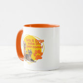 Katzen & Hunde machen das Leben zum Kinderspiel! Tasse (Vorderseite Links)