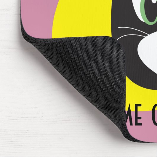 Katzen & Hunde-Reisen_Furry Faces_Friend Me! Mousepad (Ecke)
