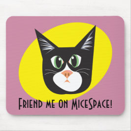 Katzen & Hunde-Reisen_Furry Faces_Friend Me! Mousepad