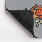 Katzen hüten mousepad (Ecke)