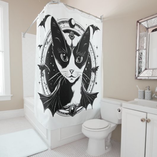 Katzen I Duschvorhang (Beispiel)