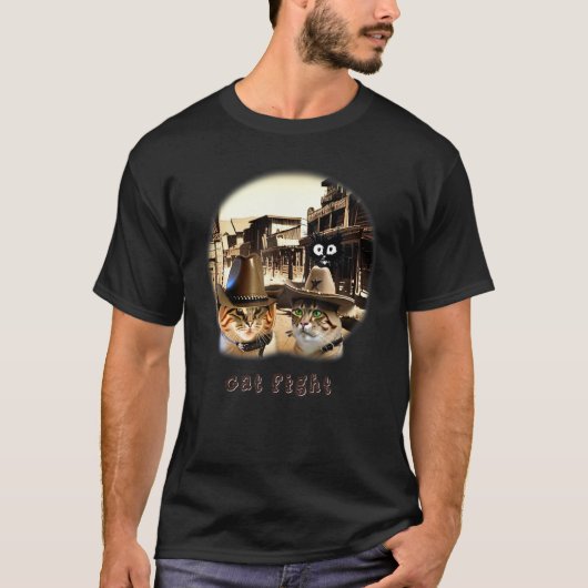 Katzen Ich mache was ich will T-Shirt (Vorderseite)