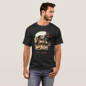 Katzen Ich mache was ich will T-Shirt (Vorne ganz)