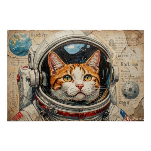 KATZEN IM ALL 11 POSTER (Vorderseite)