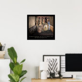 Katzen im alten Ägypten Poster (Heimbüro)