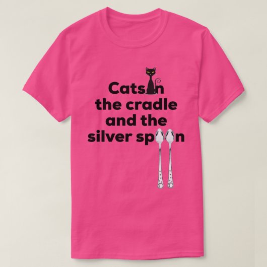 Katzen im Cradle Essential TShirt (Design vorne)