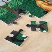 Katzen im Garten Puzzle (Seite)