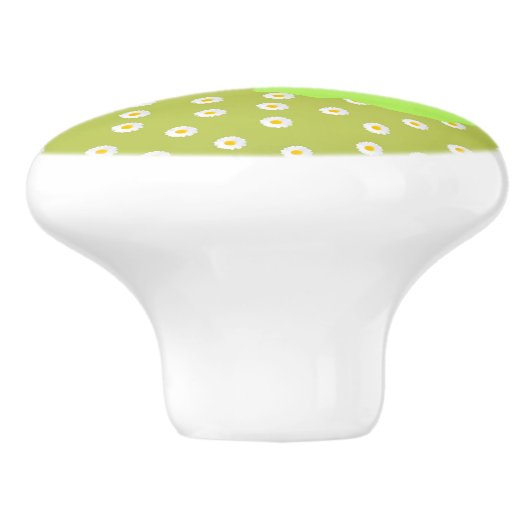 Katzen im Gras Keramikknauf (Seitenansicht)