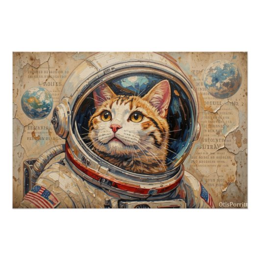 KATZEN IM WELTALL 5 POSTER (Vorderseite)