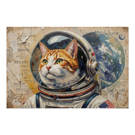 KATZEN IM WELTRAUM 2 POSTER (Vorderseite)