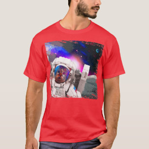 Katzen im Weltraum Astruskosmischer Design Astrona T-Shirt