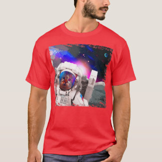 Katzen im Weltraum Astruskosmischer Design Astrona T-Shirt
