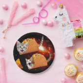 Katzen im Weltraum Pappteller (Party)