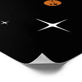 Katzen im Weltraum Poster (Ecke)