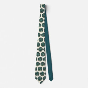 Katzen im Weltraum UFO lustiger Humor Kitty Krawatte
