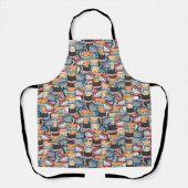 Katzen im Winter-Skarven & Hats-Muster Schürze (Vorderseite)